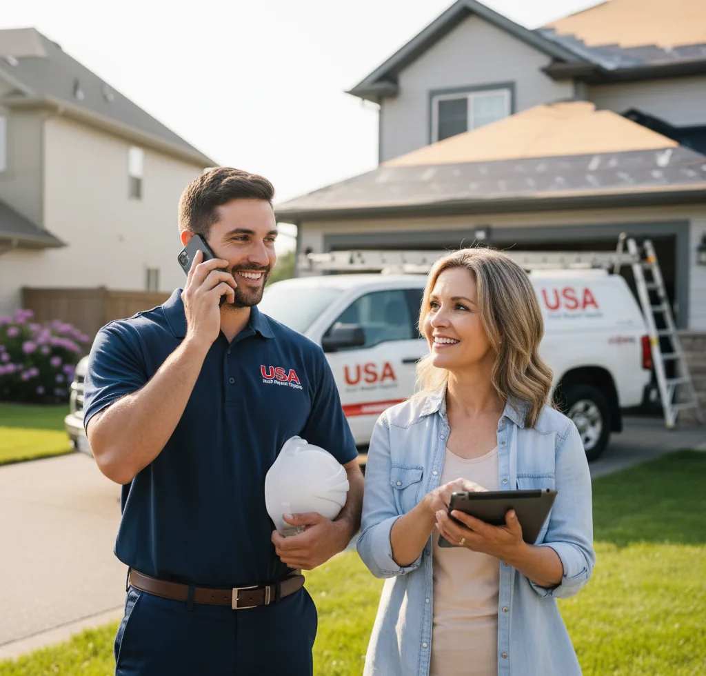 USA Roof Repair Experts customer support in Only